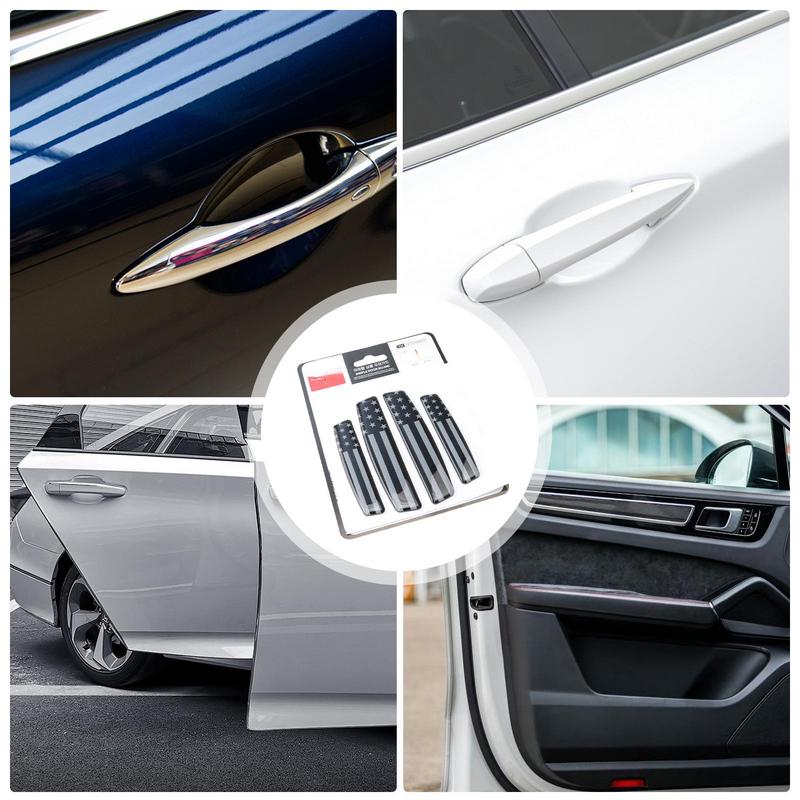 Autotür Karosserie Seitenschutz 4PCS Auto Außen- und Innenformleisten Zierleisten Kantenverkleidung Autotür