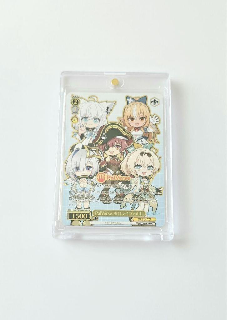 [USED] Sakura Miko Autographed Clear Card Flower Rhapsody Included As a Bonus