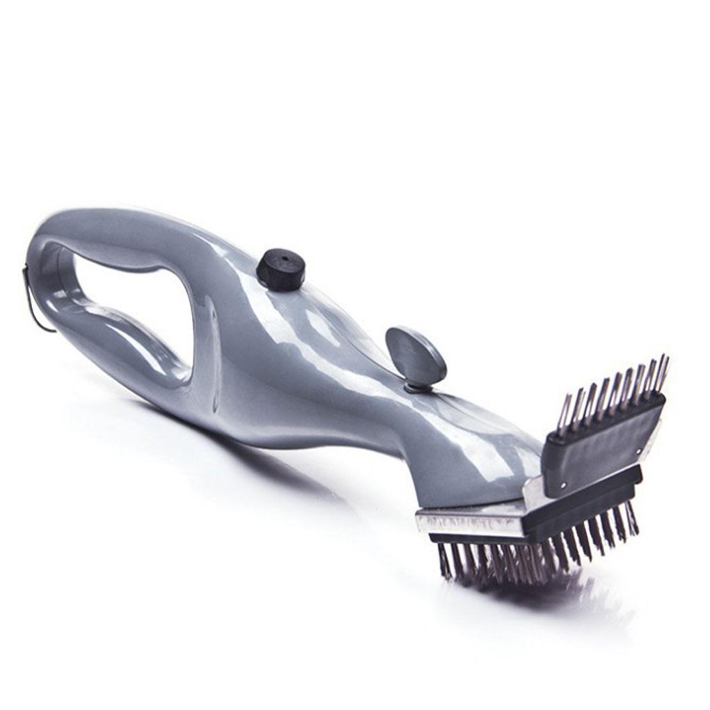 Barbecue Cleaning Brush with Handle Stainless Steel Grill Brushes Multi-purpose Scrubbing Grilling Tools Kitchen Outdoor