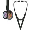 Littmann Cardiology IV 6240 Black High Polish Rainbow