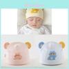 Infant Baby Sun Hat With Embroidered Cotton Material For Spring Season Wear