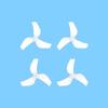 4Pcs 3-Leaves Ultra-Lightweight Prop Cw Ccw 1219S 31Mm Propeller For Fpv Tinywhoop Micro Drone For 0702 29000Kv Motor Diy Part