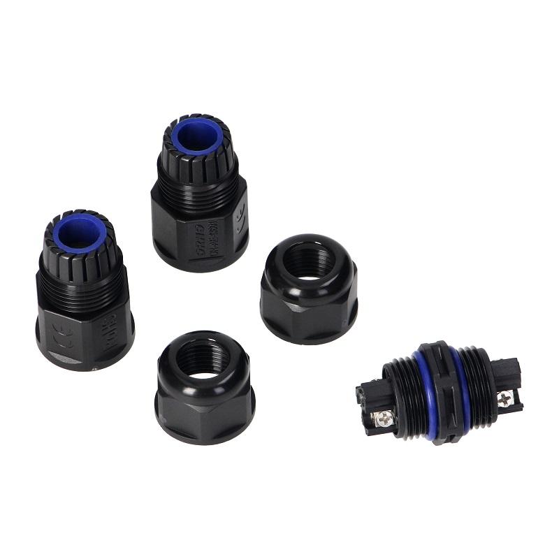 Straight Cable Connector Ip68, Max. 3X4Mm2, 450V/25A - On-Ae-13601