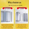 Transparent Magnetic Adhesive Door Curtain