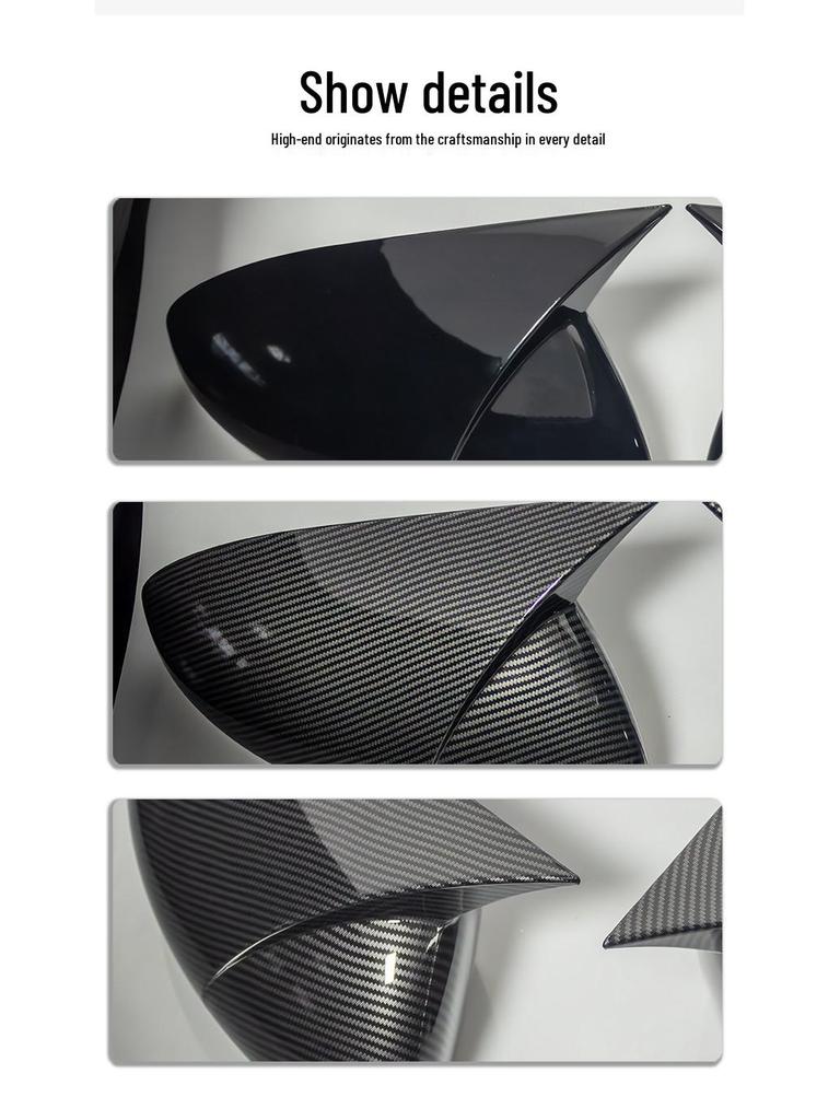 Renault Captur 2019-2024 Upravené kryty zrcátek Příslušenství