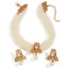 Animal Jewelry Set With Pearl Alloy Elements For Women Gift Givers Decoration