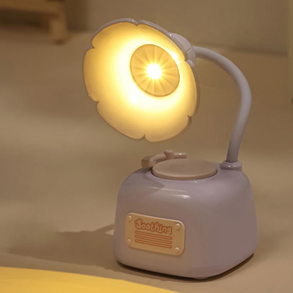 Vintage Lamp Cute Night Light Decor with Music Box for Living Room Bedroom