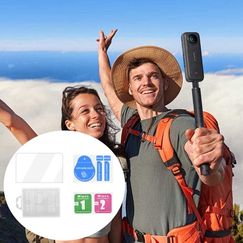 Oil Resistant Shatterproof Clear Guard Camera Lens Film 360 Degree Anti Fingerprint Scratch Resistant Easy Installation