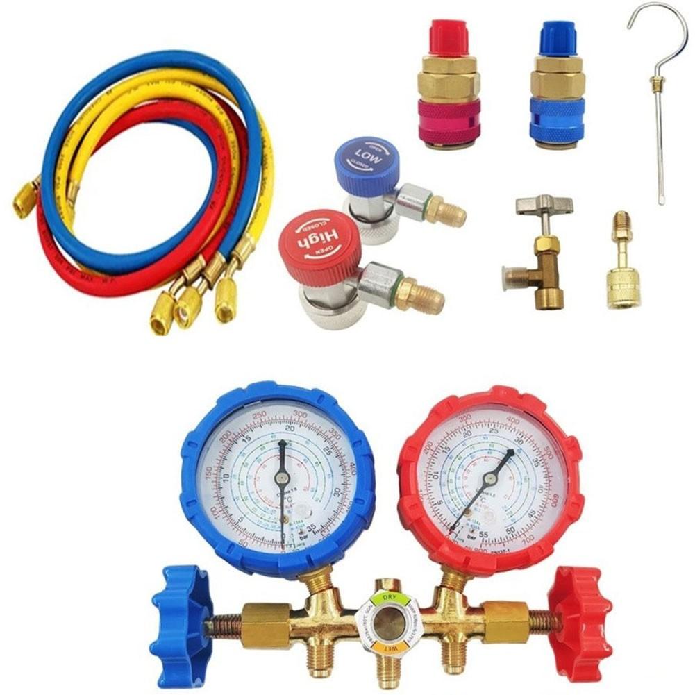 Refrigeration Systems Air Conditioning Tool Manifold Gauge Kit