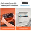 1PC Car Mounted Multifunctional Hanging Garbage Bin Pess Type with Lid Leak Proof In Car Storage Bin In Car Miscellaneous Sorti