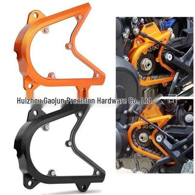 KTM Duke 790 18-20 Transparente Schutzabdeckung für Kettenrad und Kette