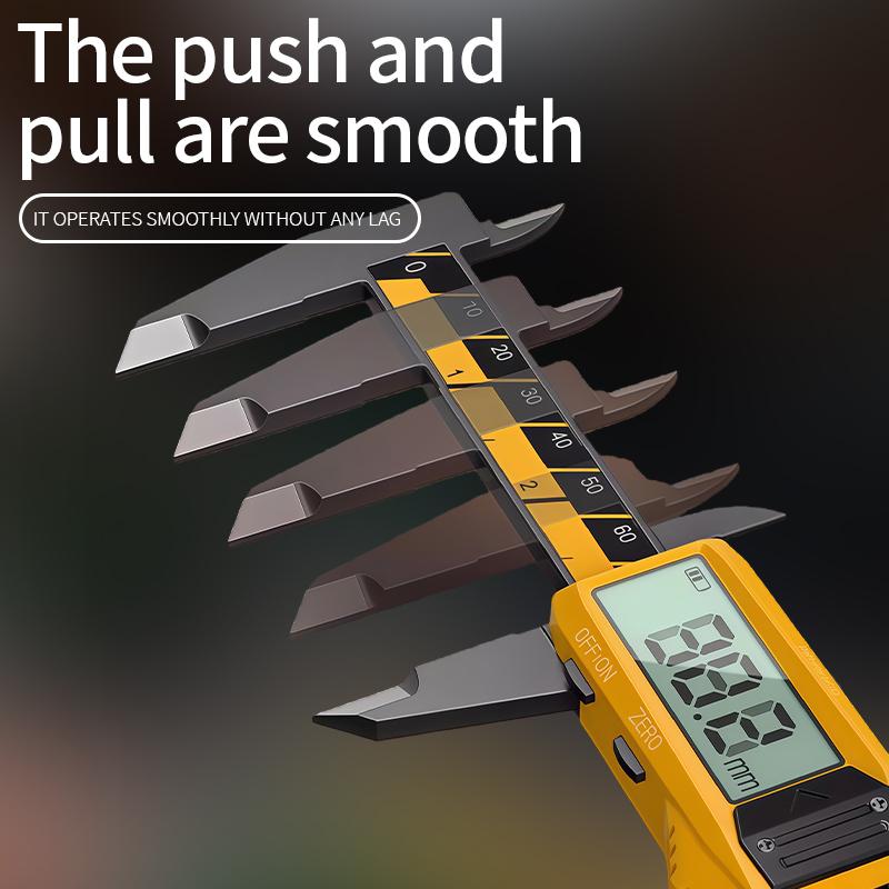 High Precision 0-150mm Digital Caliper LCD Display Vernier Measuring Tool ±0.01mm Accuracy DIY Tool