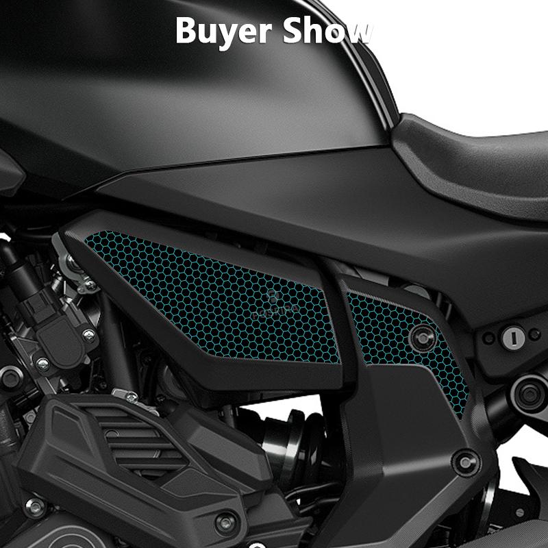 POSFIRA Motorcycle Frame Stickers Vinyl Decals for Yamaha MT07 MT 07 2025 MT-07 Motorbike Fairing Decoration Accessories