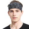 Sports Headband Sweat-Proof Elastic Hair Band Soft Lightweight Headband for Women Men Fitness Yoga Running Workout