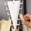 V Shaped Space Saving Hanger 12 Hooks Clothes Organizer Vertical Closet Storage Rack For Bedroom Wardrobe Hat Belt Scarf