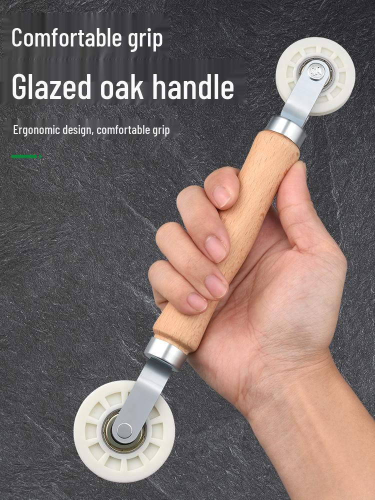 Low-Voltage Light Strip Solid Wood Pressure Roller - Universal Installation Tool