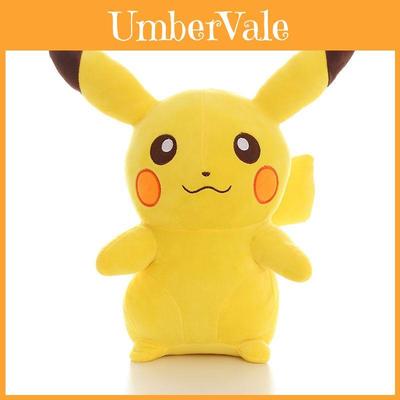 Adorable 17.8inches Large Stuffed Dolls Pokemon Anime Pikachu Soft Plush Animal Toy Gift For All Ages
