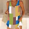 3D Print Retro Pattern Tank Tops for Women Workout Yoga Gym Printed Summer Sport Shirts Plus Size Vests