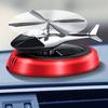 Car Helicopter Solar Rotating Perfume Diffuser Car Fragrance Decoration Car Air Freshener Ornaments Deodorant Perfume Diffuser