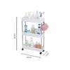 Portable Multi-Layer Bathroom & Kitchen Storage Trolley
