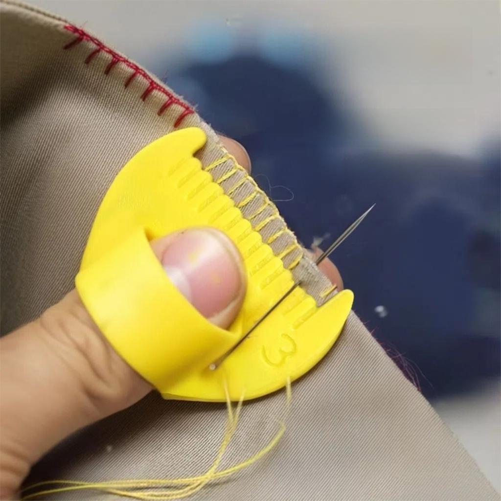 Non-Slip Sewing Template Kit with Scale DIY Hand Sewing Aids Seam Guide  for Consistent Stitches