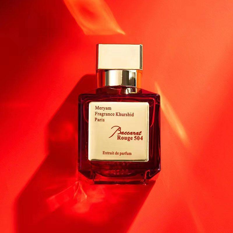 Red Baccarat Perfume Women's Rose Ebony Agarwood 70ml Perfume Lasting Fragrance