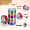 1 Roll of Iridescent Rainbow Laser Cloth-Based Masking Tape Suitable for Art Scrapbook Journal Decoration Tape