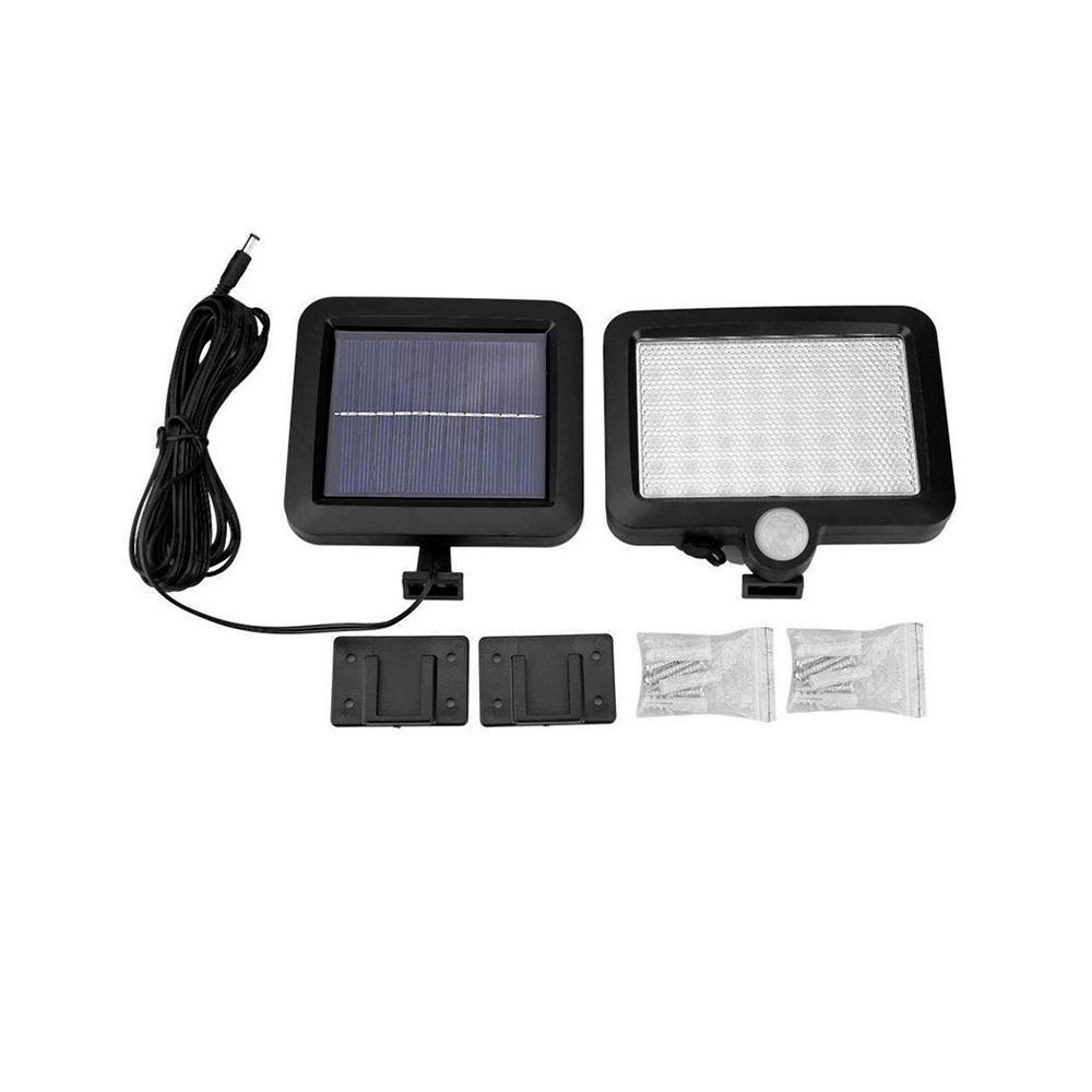 Outdoor Solar Lamp With Motion Sensor, 1.5 W, 150 Leds