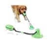 Cross-border Durable Bite-Resistant Sucker Ball Dog Toy for Puppy Teeth Grinding and Leaky Food Dispensing.