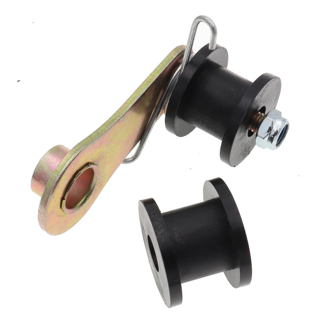 Heavy Duty Chain Roller Tensioner Adjuster with Spring for 50cc 110cc 125cc 140cc Pro Dirt Bike 4 Wheeler Scooter