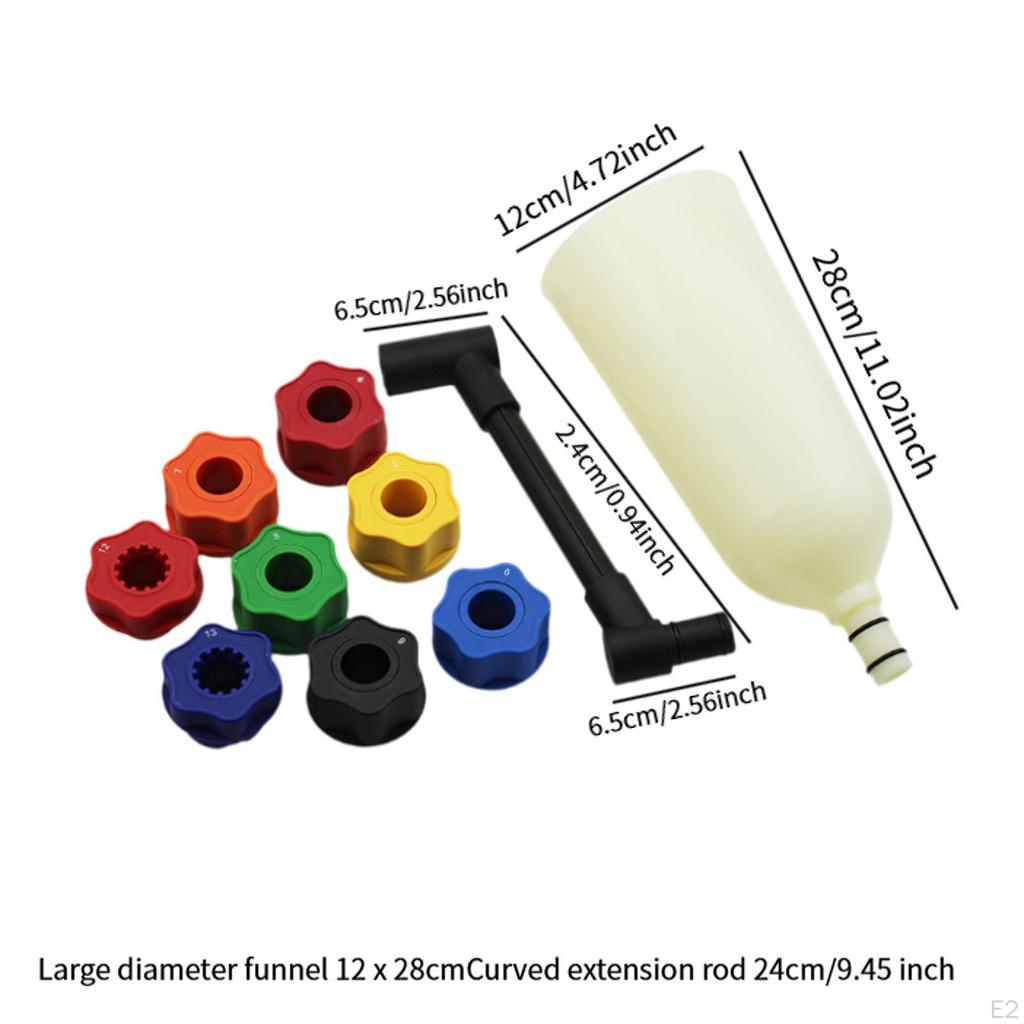 Engine Oil Funnel Set Replaces Trucks Flexible Extension