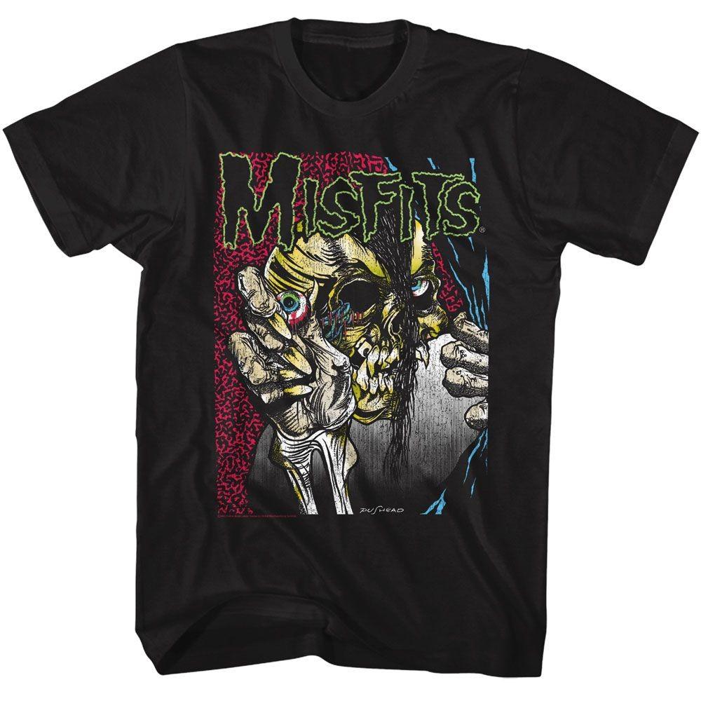 Misfits Eyeball Music T-shirt Tops Tees Men's Women's Unisex