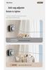 Indoor No-Drill Retractable Clothesline - Windproof Tightening Steel Wire for Bathroom and Balcony