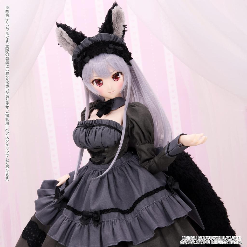 Azone International Iris Collect Layla Vítejte v Mofumofu Full Moon Wolf Maid měřítko měkké vinylové hlavy sběratelské panenky Cafe ver. 1/3