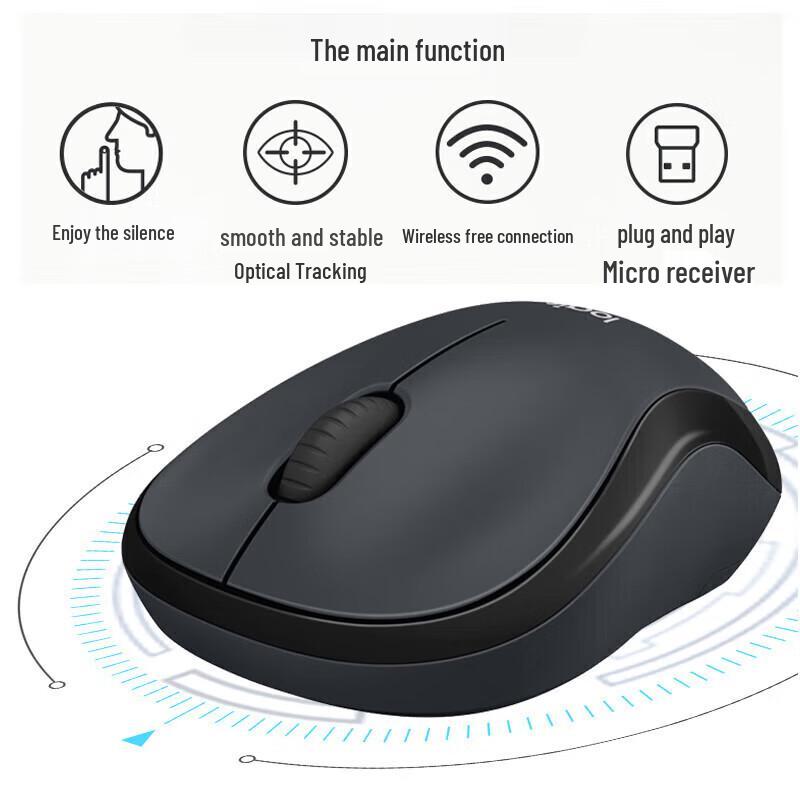 Logitech M220 Silent Wireless Mouse