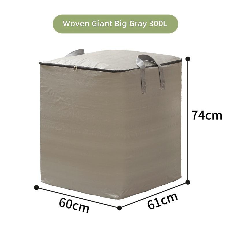 Large Capacity Vacuum Storage Bags For Quilts Clothes Seasonal Moving Organizer Thick Non Woven Compression Storage Bag