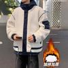 Exclusive for Lamb Wool Padded Coat Men's Winter 2026 Velvet Youth Padded Jacket Tooling Fleece Padded Jacket