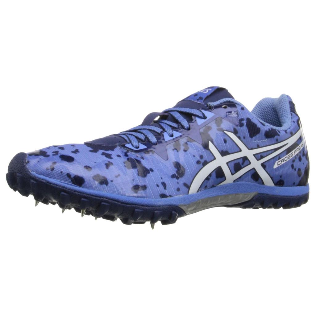 Asics Cross Freak Shock Absorbing Durable Low Top Casual Shoes Women Sneaker Blue Black G558Y4-701