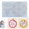 Plastic Stencil For DIY Patchworks Sewing Embroidery Patchworks Sewing Craft Templates For Embroidery Patchworks Sewing Craft