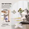 Electronic Toy Interactive Butterfly Automatic Stimulating Toys For Indoor Cats