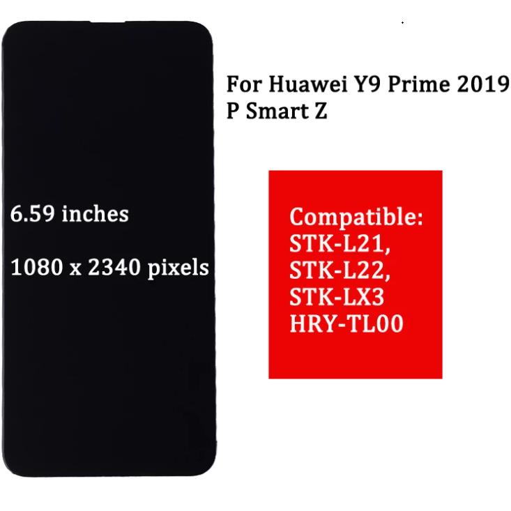 LCD Cu Ramă Pentru Huawei Y9 Prime 2019 P Smart Z Display LCD Cu Ansamblu Ecran Tactil