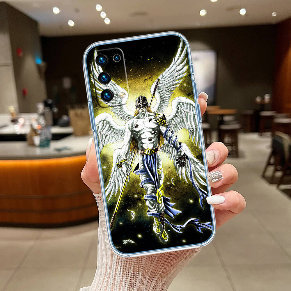 Angel D-Digimons Phone Case for Motorola G14 G15 G24 G30 G31 G32 G34 G41 G42 G51 G52 G50 G60S G60 G62 G72 G71 G73 G84 G85 G200 E32