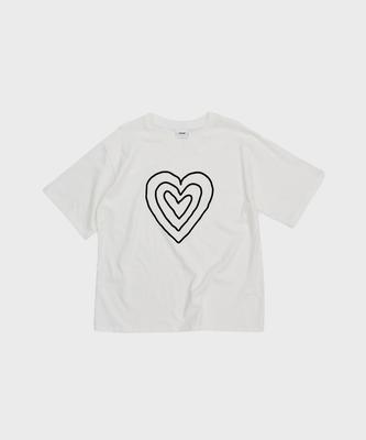Oul 30S T-Shirt Heart White