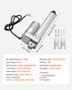 VEVOR 12V Linear Actuator, 152.4mm Stroke IP65 Waterproof Linear Actuator, 3000N 5mm/s Motion Actuators with Mounting Brackets for Solar Trackers