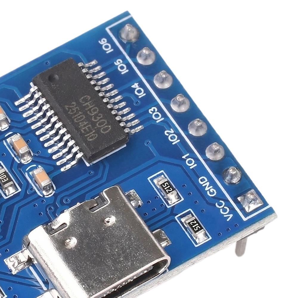 CH9300 Voice Playback Module 4MB/16MB/TF Card Type-C 10-Key Control 1023 Audio Combinations MP3 Hardware Decoder DC 5V