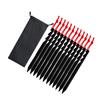 12 Pcs Heavy Duty Tent Peg Durable Camping Peg Aluminium Alloy Tent Stakes Outdoor Ground Anchors Adjustable Ground Nails
