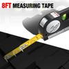 4 In 1 Infrared Laser Level Cross Line Laser Tape with 2.5m Measure Tape Multifunction Laser Level Tools