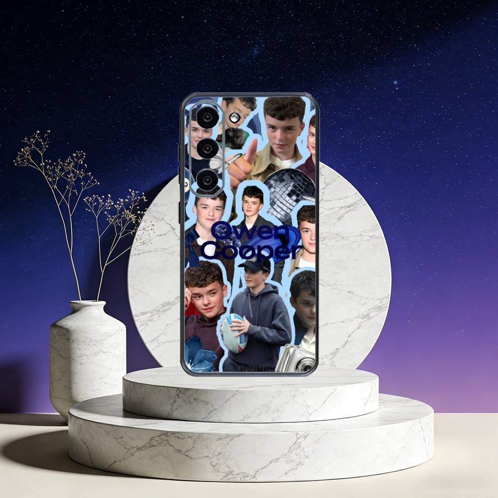 Owen Cooper Phone Case For Samsung Galaxy A73,A72,A71,A70,A53,A52,A51,Others Soft Black Cover