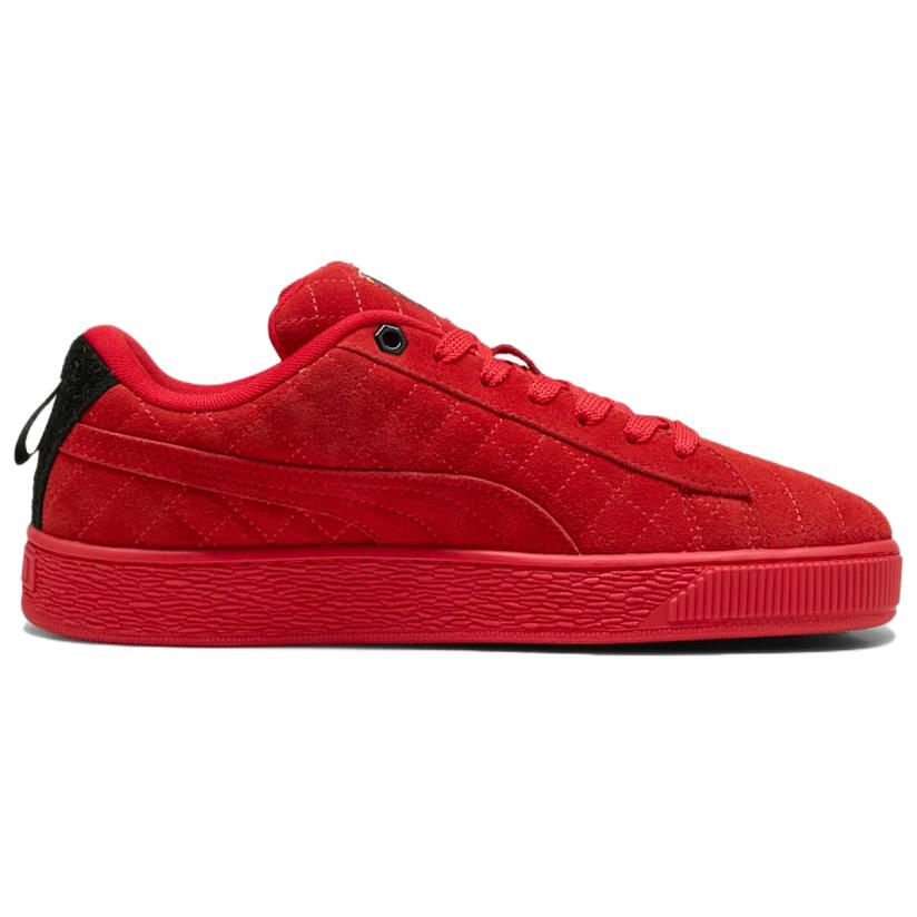 Scuderia Ferrari x Puma Suede XL Hero - Rosso Corsa Herren Sneaker Rot Warm-Weiß 308798-02