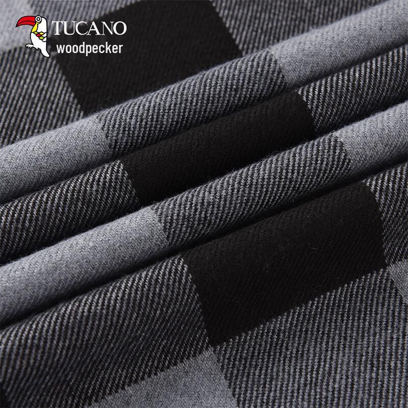 Woodpecker Autumn/Winter Plaid Scarf